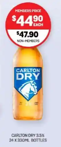 Harry Brown CARLTON DRY offer