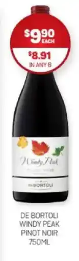 Harry Brown De bortoli windy peak pinot noir offer