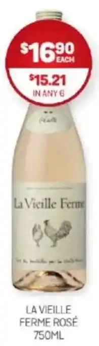 Harry Brown La vieille ferme rosé offer