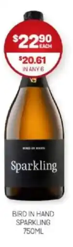 Harry Brown Bird in hand sparkling offer