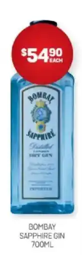 Harry Brown BOMBAY SAPPHIRE GIN offer