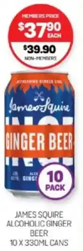 Harry Brown JAMES SQUIRE ALCOHOLIC GINGER offer