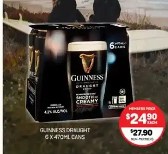Harry Brown GUINNESS DRAUGHT offer