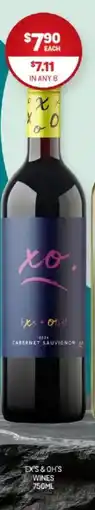 Harry Brown EX'S & OH'S WINES offer