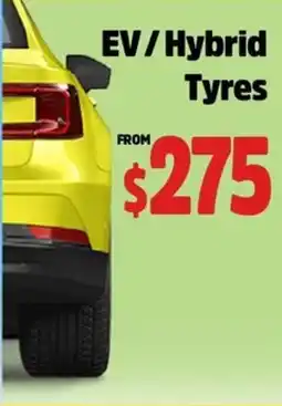 Jax Tyres EV/Hybrid Tyres offer