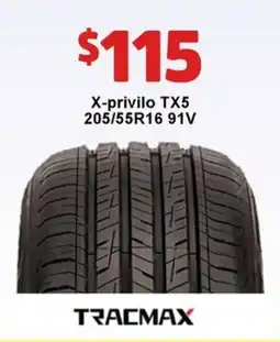 Jax Tyres TRACMAX offer