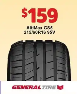 Jax Tyres GENERAL TIRE offer