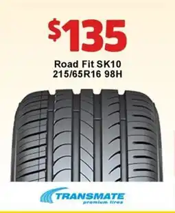 Jax Tyres TRANSMATE offer