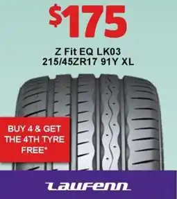 Jax Tyres Z Fit EQ LK03 offer