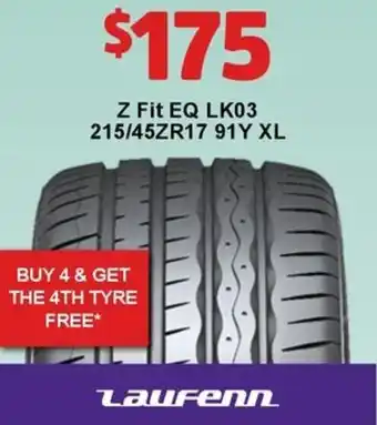 Jax Tyres Z Fit EQ LK03 offer