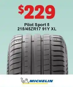 Jax Tyres MICHELIN Pilot Sport offer