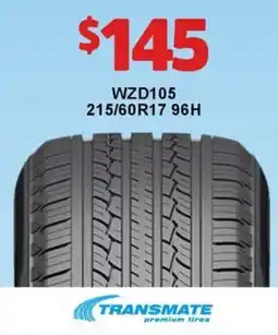 Jax Tyres TRANSMATE premium tires offer