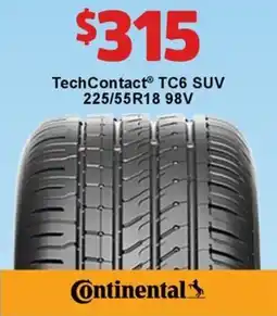 Jax Tyres Tech Contact TC6 SUV offer
