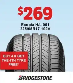 Jax Tyres Ecopia H/L offer