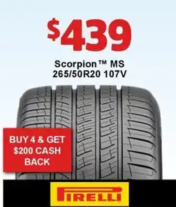 Jax Tyres Scorpion MS offer