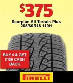 Jax Tyres Scorpion All Terrain Plus offer