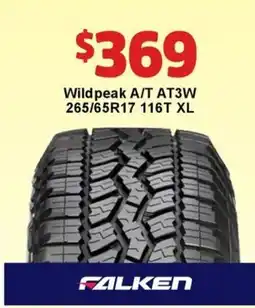 Jax Tyres Wild peak A/T AT3W offer
