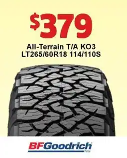 Jax Tyres All-Terrain T/A KO3 offer