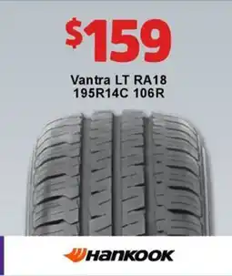 Jax Tyres Vantra LT RA18 offer