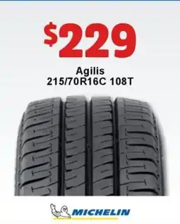 Jax Tyres MICHELIN Agilis offer