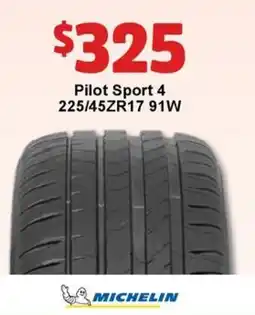 Jax Tyres Pilot Sport 4 offer