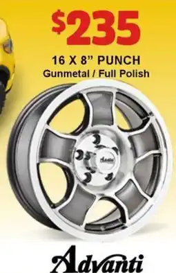 Jax Tyres PUNCH Gunmetal Full Polish offer