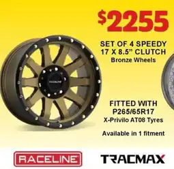 Jax Tyres SET OF 4 SPEEDY offer