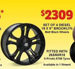 Jax Tyres SET OF 4 DIESEL offer