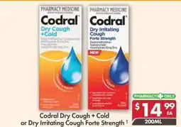 Pharmacy4Less Codral Dry Cough + Cold offer