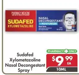 Pharmacy4Less Sudafed Xylometazoline Nasal Decongestant Spray offer