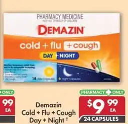 Pharmacy4Less Demazin Cold Flu Cough Day Night offer