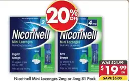 Pharmacy4Less Nicotinell Mini Lozenges offer