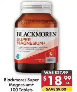 Pharmacy4Less Blackmores Super Magnesium offer