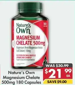 Pharmacy4Less Nature's Own Magnesium Chelate offer