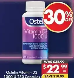 Pharmacy4Less Ostelin Vitamin D3 offer