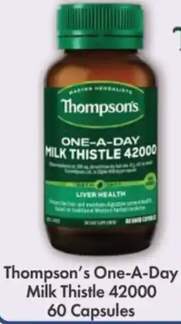 Pharmacy4Less Thompson's one-a-day milk thistle offer