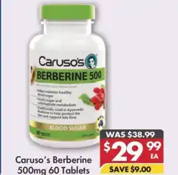 Pharmacy4Less Caruso's Berberine offer