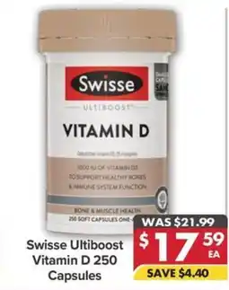 Pharmacy4Less Swisse Ultiboost Vitamin D offer