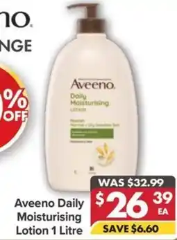 Pharmacy4Less Aveeno daily daily moisturising lotion offer