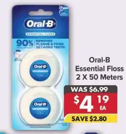 Pharmacy4Less Oral-B Essential Floss offer