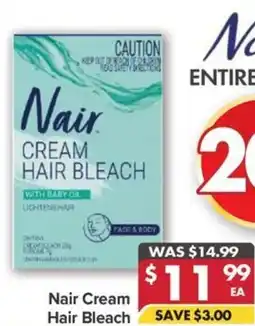 Pharmacy4Less Nair cream hair bleach offer