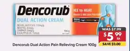 Pharmacy4Less Dencorub Dual Action Pain Relieving Cream offer