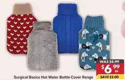 Pharmacy4Less Surgical Basics Hot Water Bottle Cover Range offer