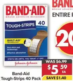 Pharmacy4Less Band-aid tough-strips offer