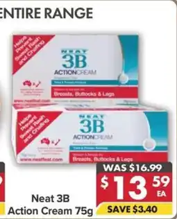 Pharmacy4Less Neat 3B Action Cream offer