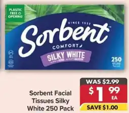Pharmacy4Less Sorbent Facial Tissues Silky White offer