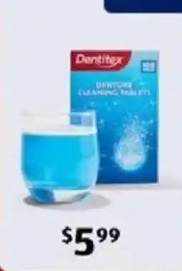 ALDI Denture cleaning tablets offer