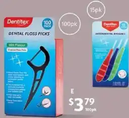 ALDI Disposable Dental Floss Picks offer