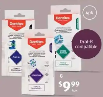 ALDI Electric Toothbrushes Replacement Heads offer