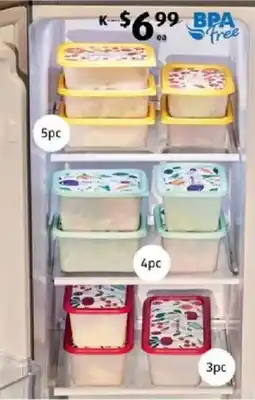 ALDI Freezer Container Sets offer